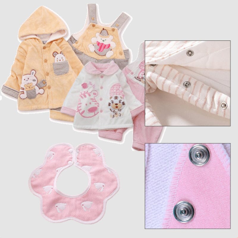 Knoppen-gereedschapsset met vijfpinsluiting