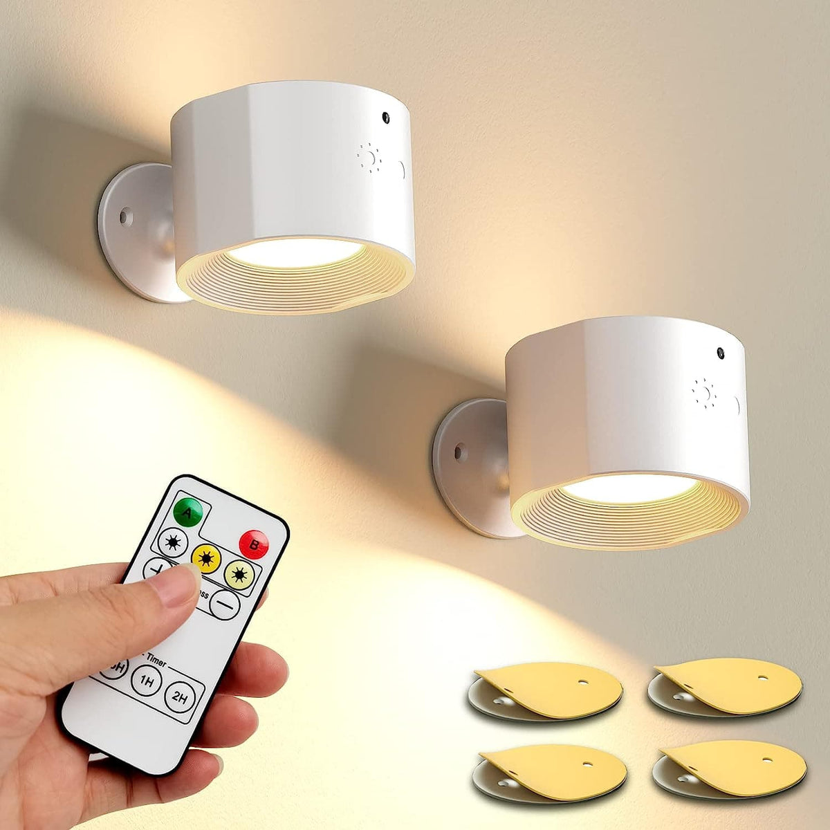 360° LED Wandlamp (Set van 2 stuks)