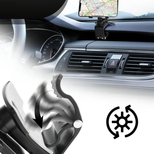 Autodashboard Roterende Telefoonhouder