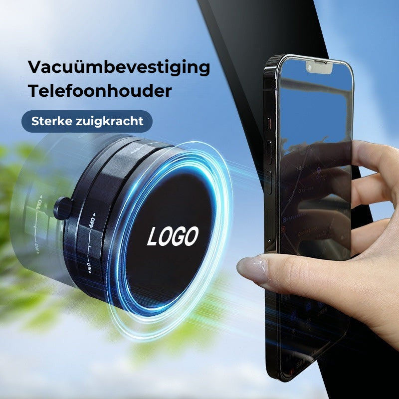 Magnetische Telefoonhouder met Vacuümzuiging