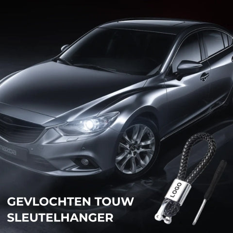 Gevlochten Auto Sleutelhanger