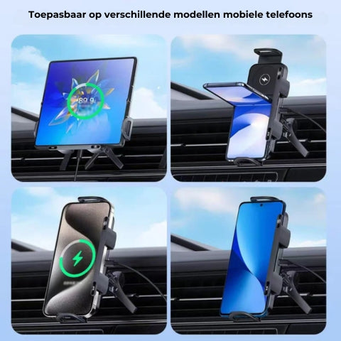 Zeer intelligente houder voor mobiele telefoon/tablet📱🚗