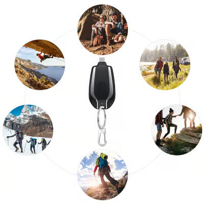 Sleutelhanger Powerbank - 1200 mAh