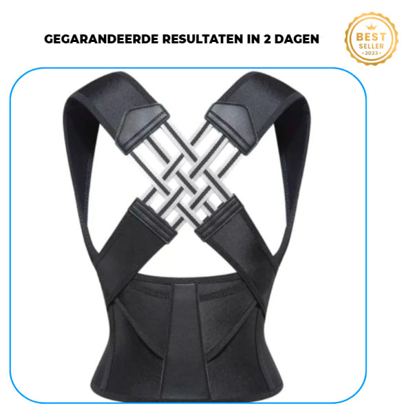 PostuurPro™ | Corrigeert de houding en verlicht rugpijn
