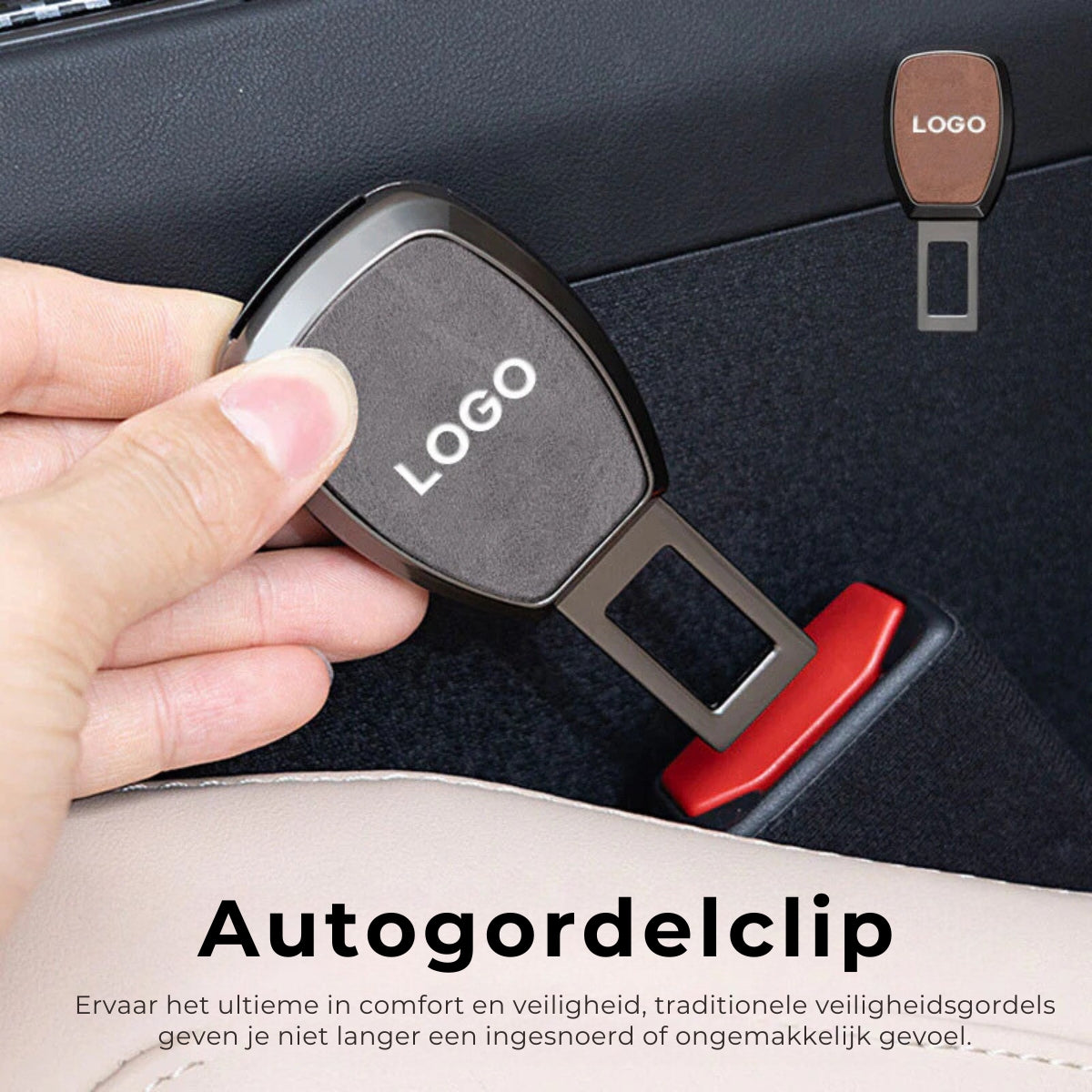 Autogordelclip - Luxe comfort