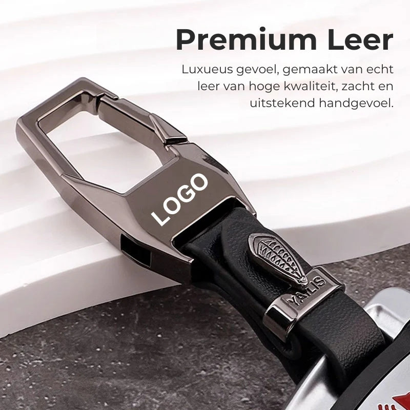 Autosleutels Leren Sleutelhanger