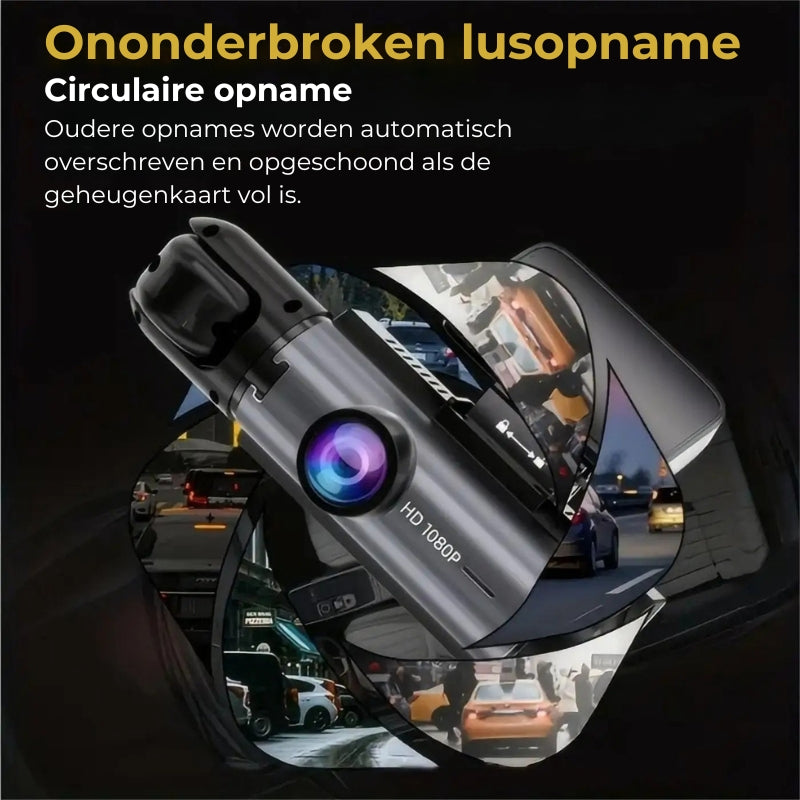 M8 Dual Lens Dashcam - 1080P HD - WiFi