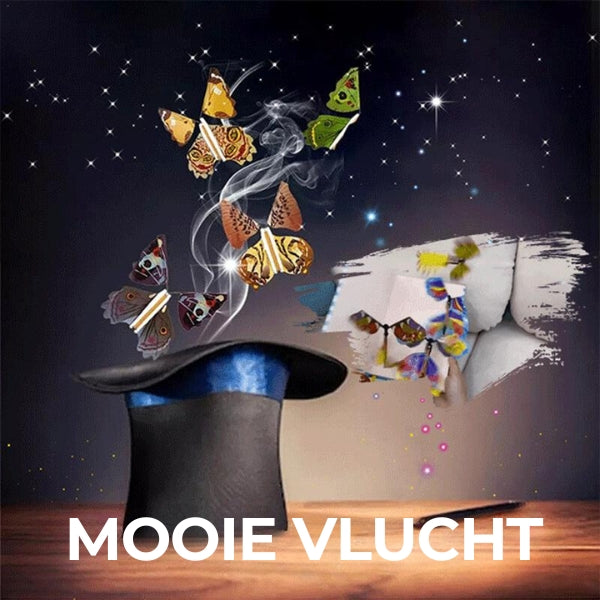 Magische vliegende vlinders