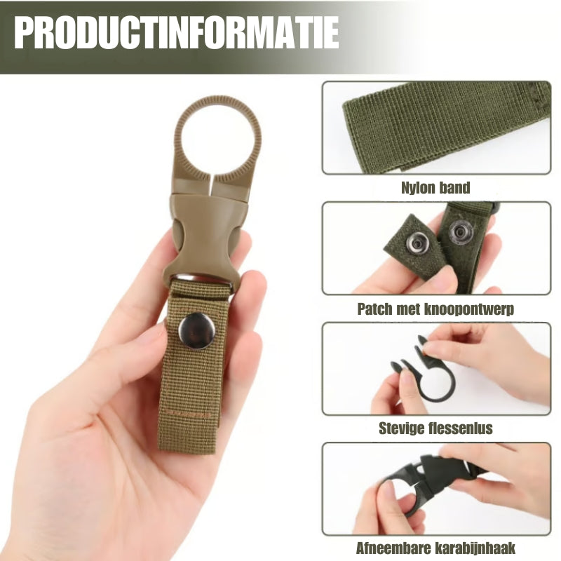 Nylon Waterfleshouder - 4 Stuks