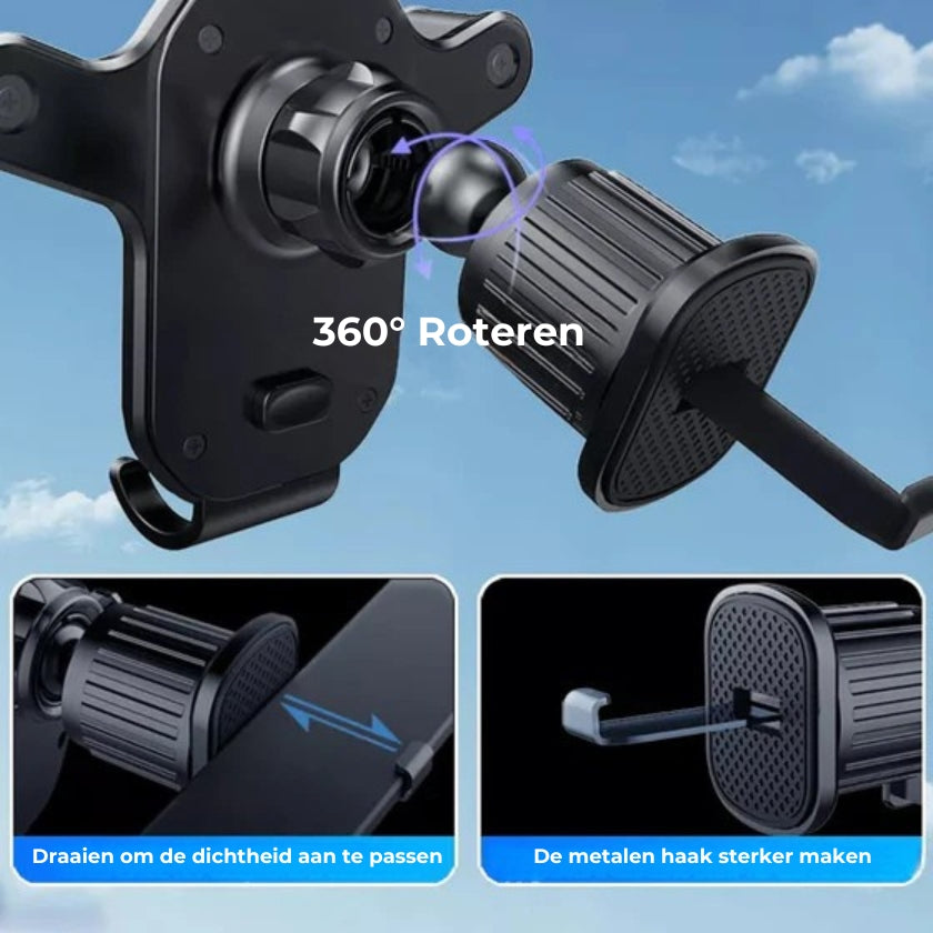 Auto Telefoonhouder PRO - Haakbeugel incl.