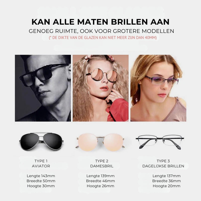 Zonneklep Brilkoker