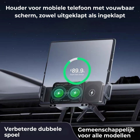 Zeer intelligente houder voor mobiele telefoon/tablet📱🚗