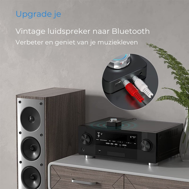 Bluetooth RCA/AUX-adapter