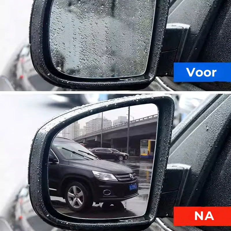 Waterafstotende spray voor autoruiten
