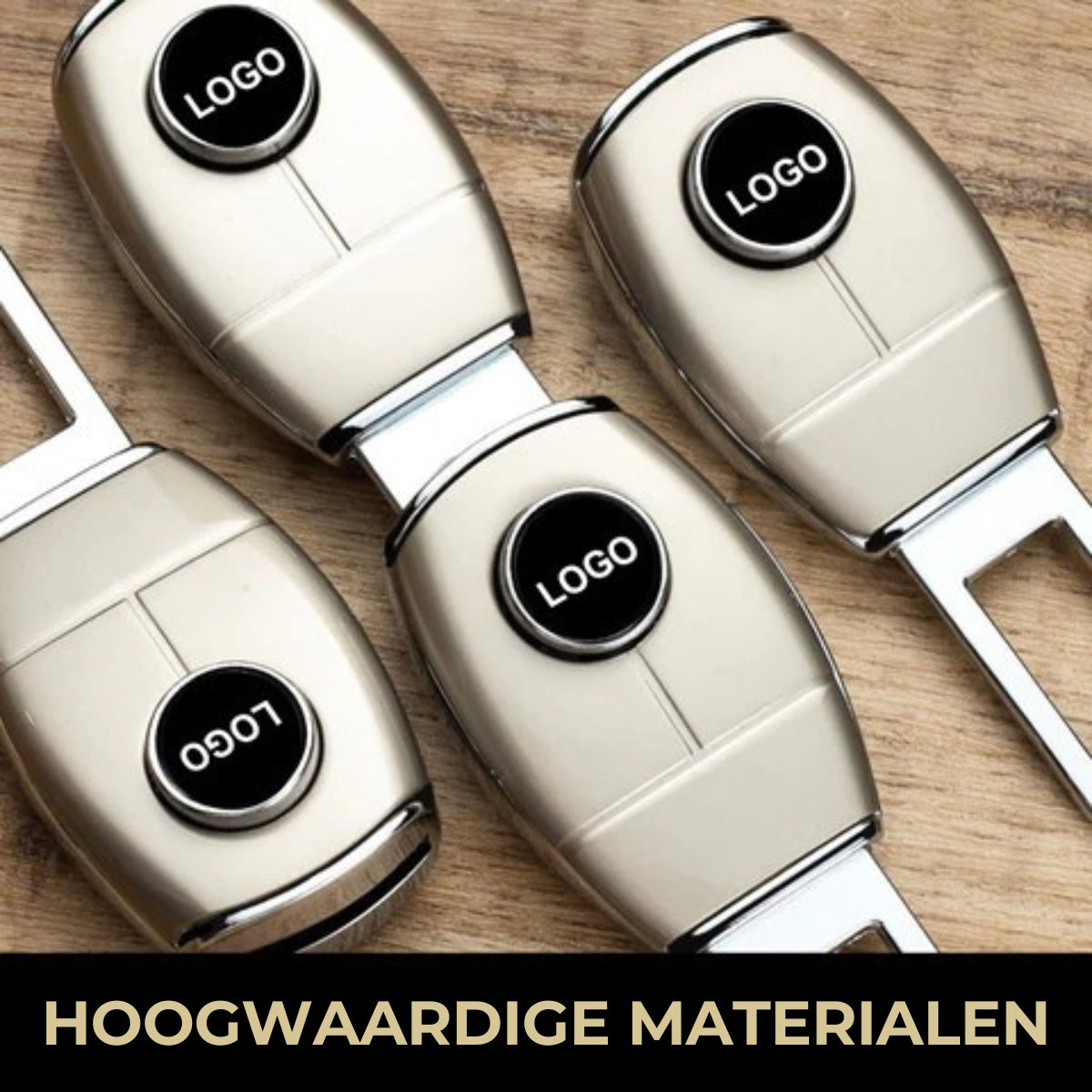 Verlenggesp autogordel Zinklegering