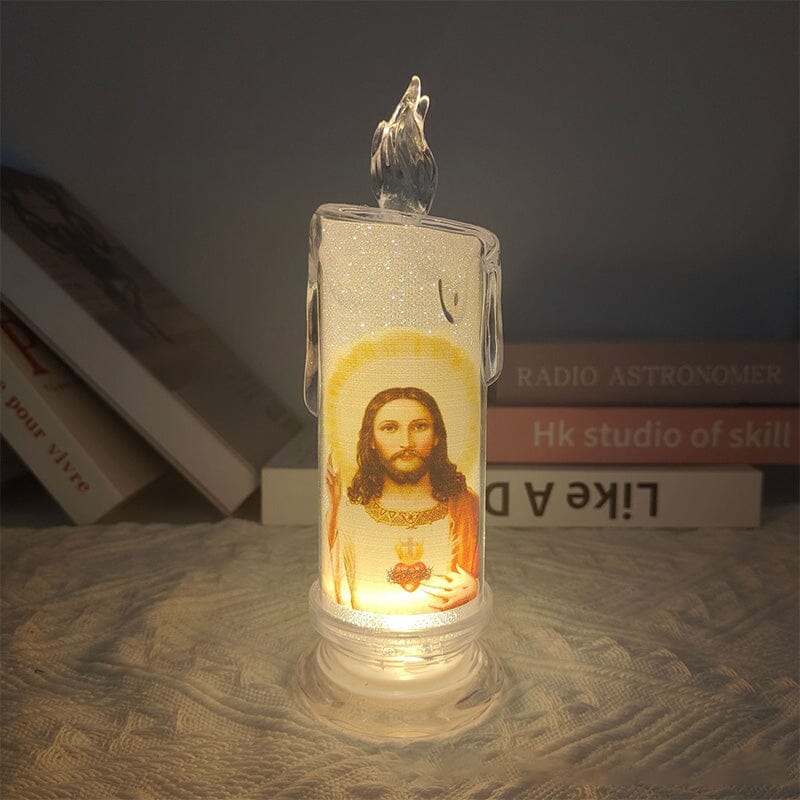 Vlamloze LED gebedskaarsen