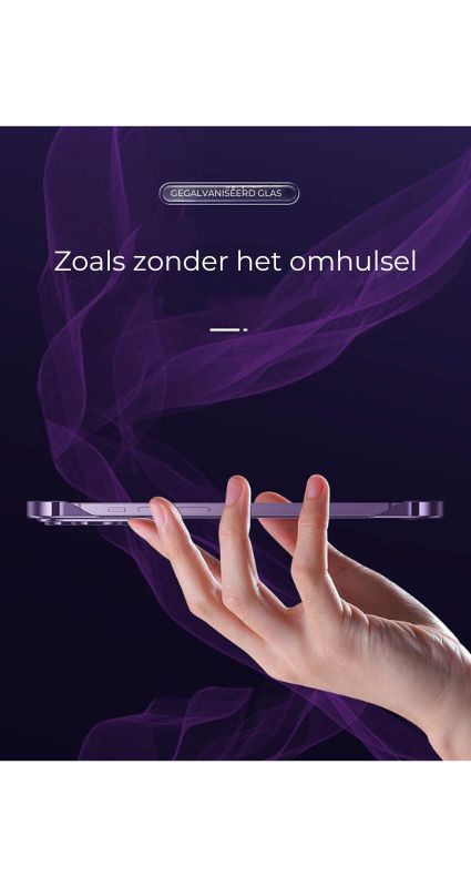 Transparant, Frameloos iPhone Hoesje (MagSafe)
