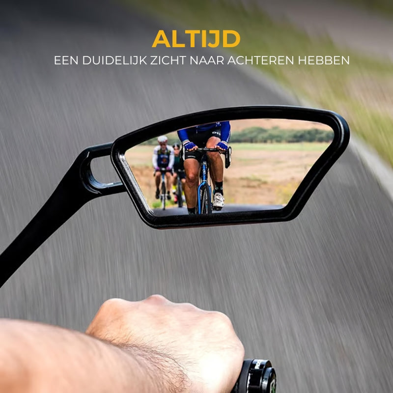 360° draaibare en verstelbare fietsspiegel