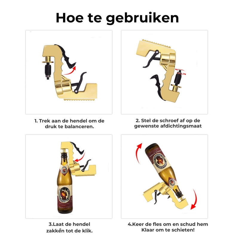Bier-/Champagnepistool