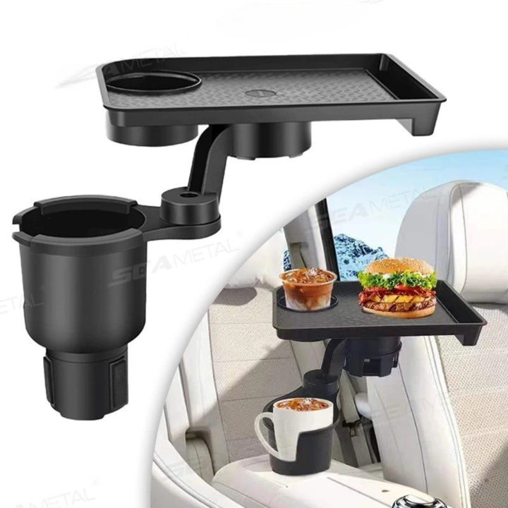 FlexiTray - 4-in-1 bekerhouder & snackbakje