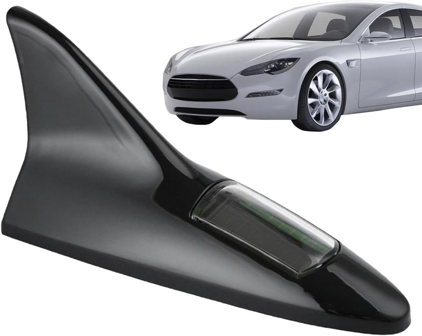 Haaienvinantenne met LED-Zonnelicht en Anticollisiefunctie