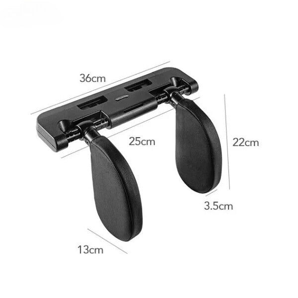 TRIPREST® - Egonomische hoofd-en neksteun voor in de auto