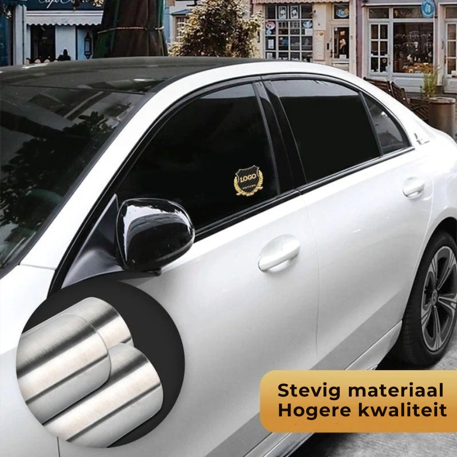 Auto 3D Stickers gepersonaliseerd (2 stuks)