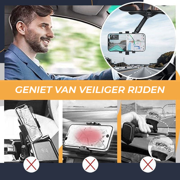 Mobiele Telefoonhouder - Draaiend en intrekbaar