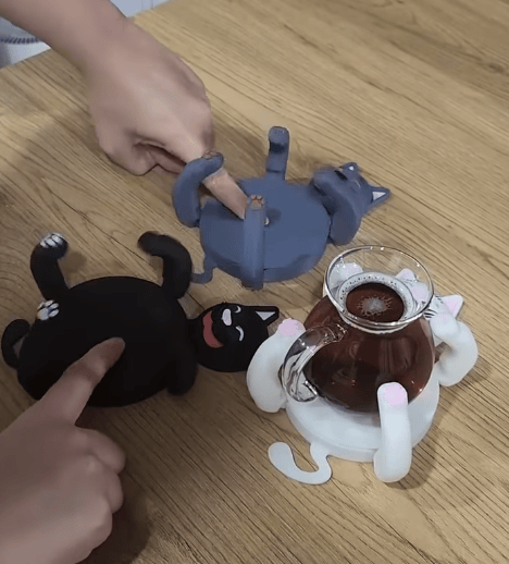 Schattige Kattenonderzetter