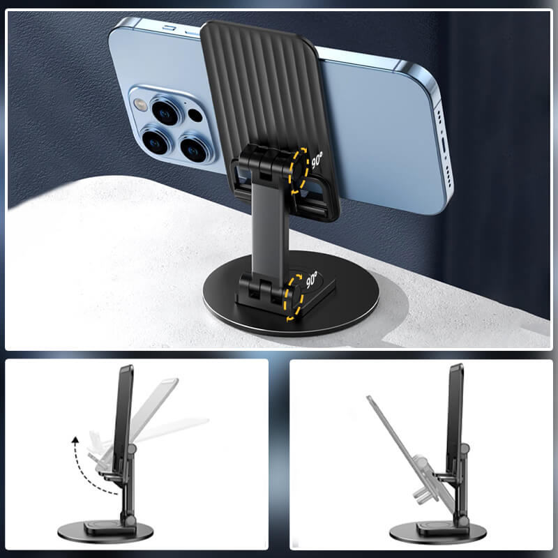 Draaibare Mobiele Telefoonstandaard - Aluminiumlegering