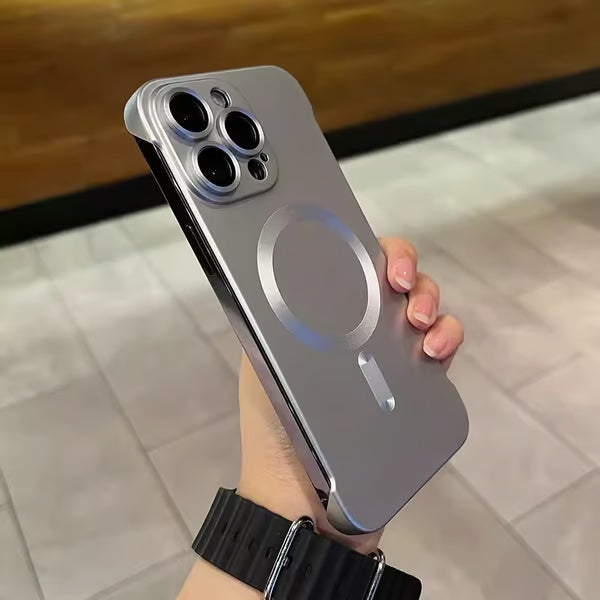 Metalen Frameless iPhone Hoesje