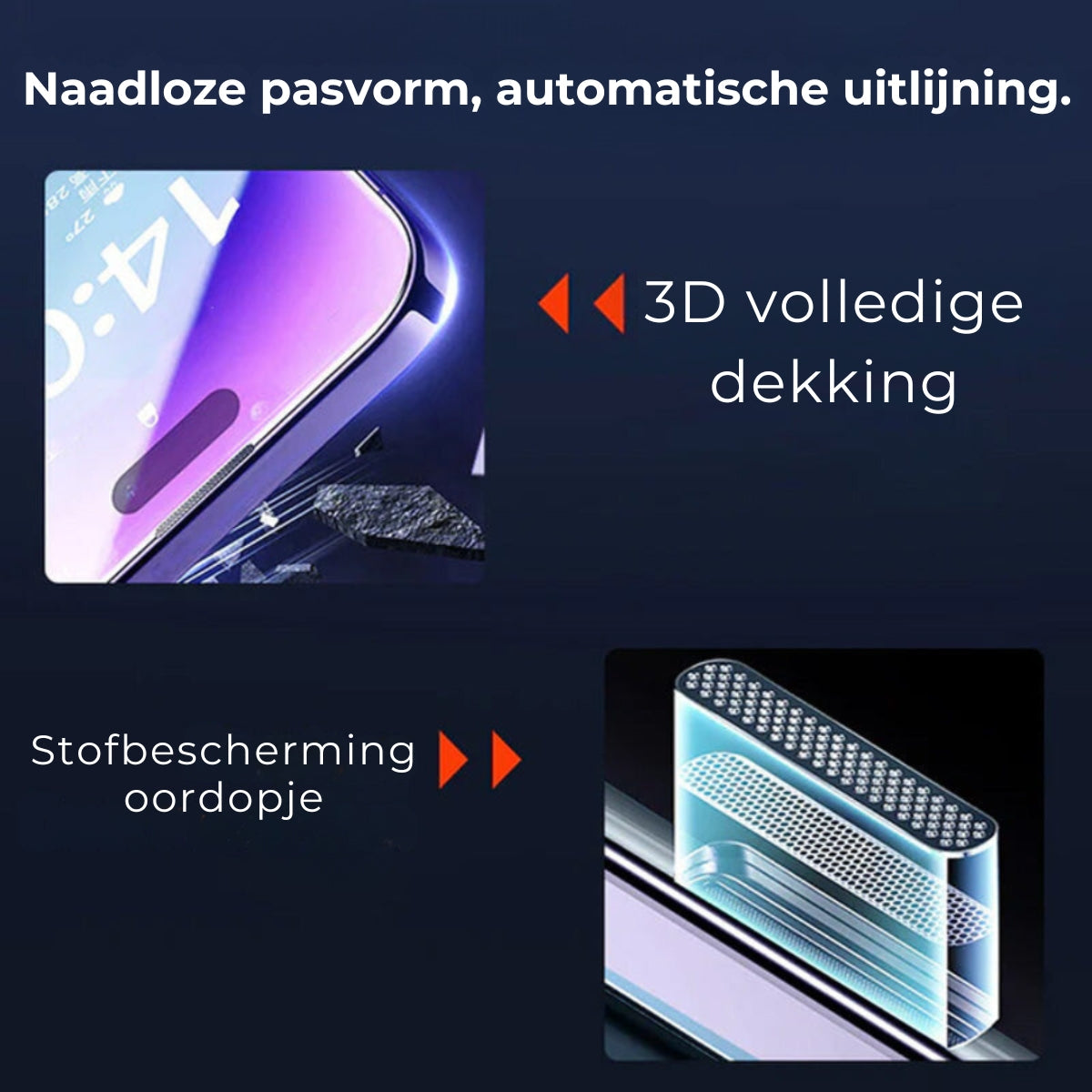 Premium Stofvrije Screenprotector