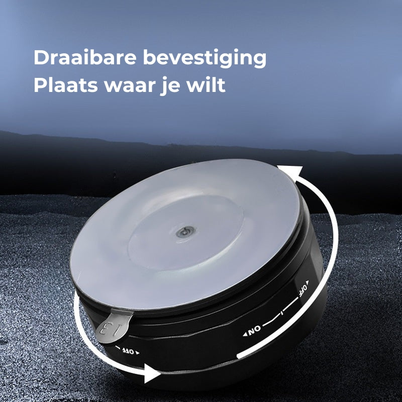 Magnetische Telefoonhouder met Vacuümzuiging