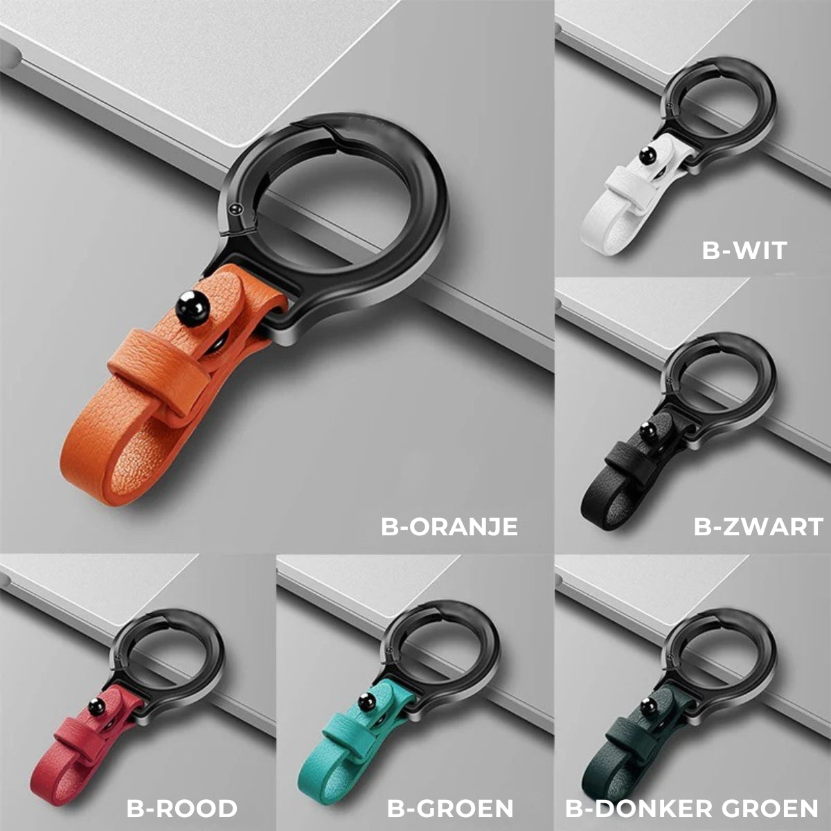 Modieuze autosleutelhangers