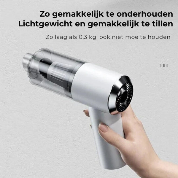Mini snoerloze handstofzuiger