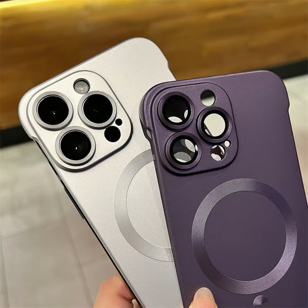 Metalen Frameless iPhone Hoesje