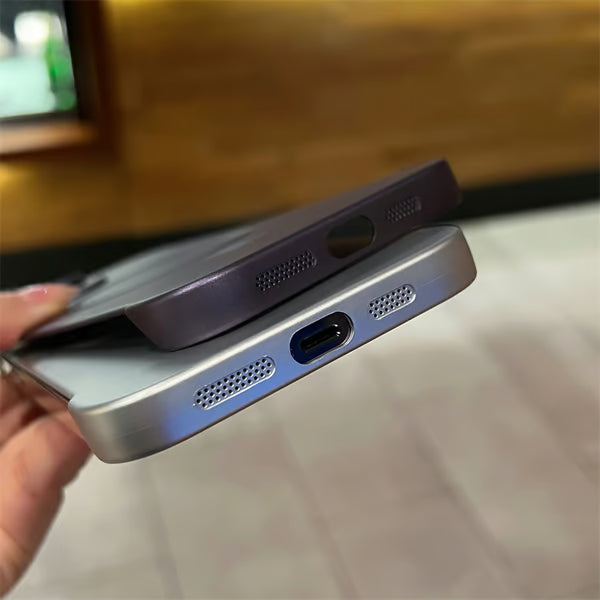 Metalen Frameless iPhone Hoesje