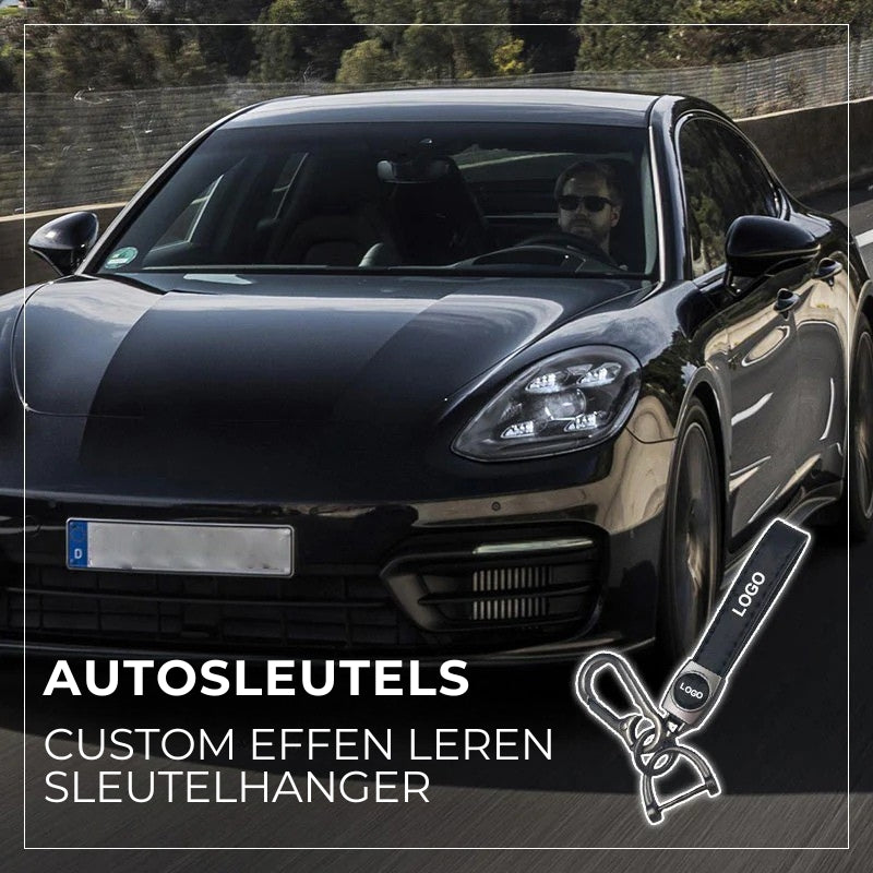 Leren Autosleutelhanger