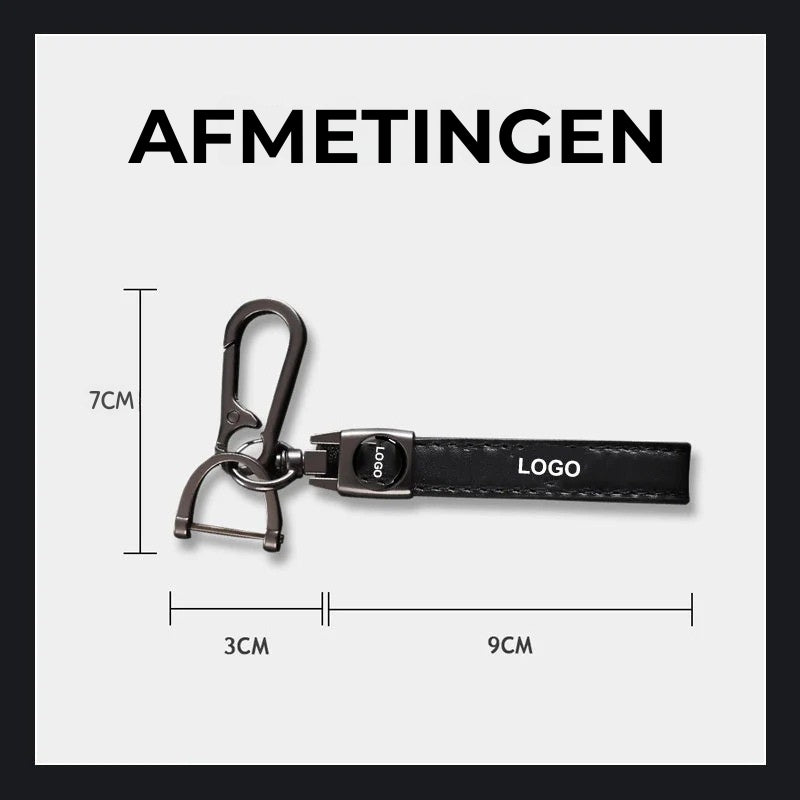 Leren Autosleutelhanger