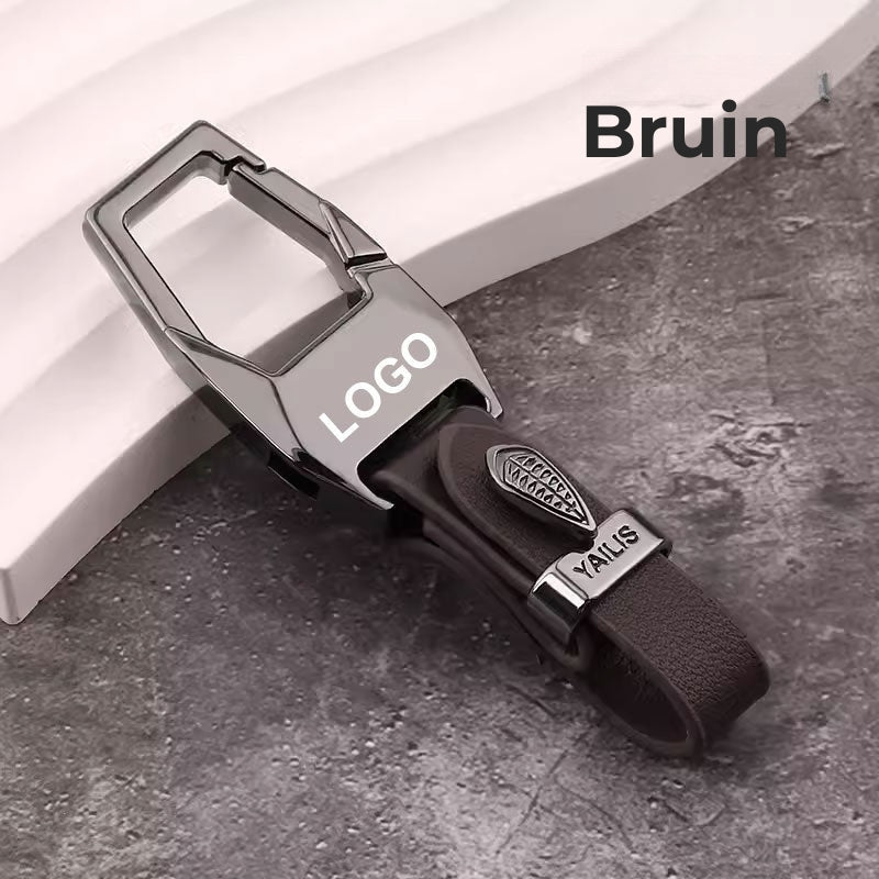 Autosleutels Leren Sleutelhanger