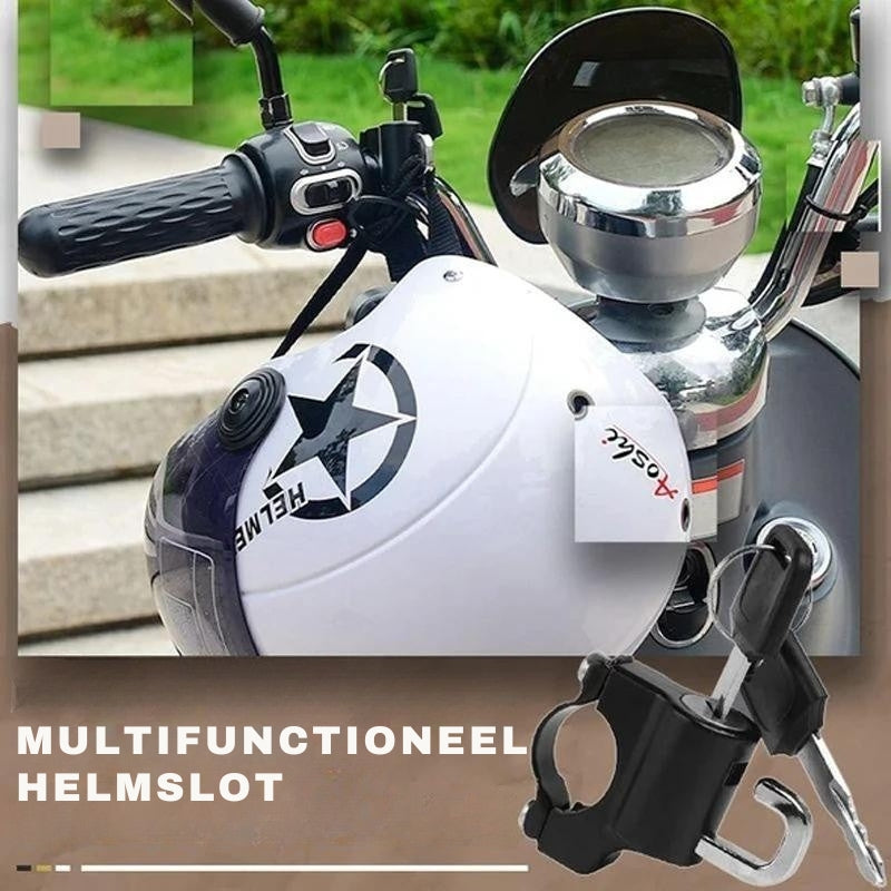 Multifunctioneel Fiets/Motorhelmslot
