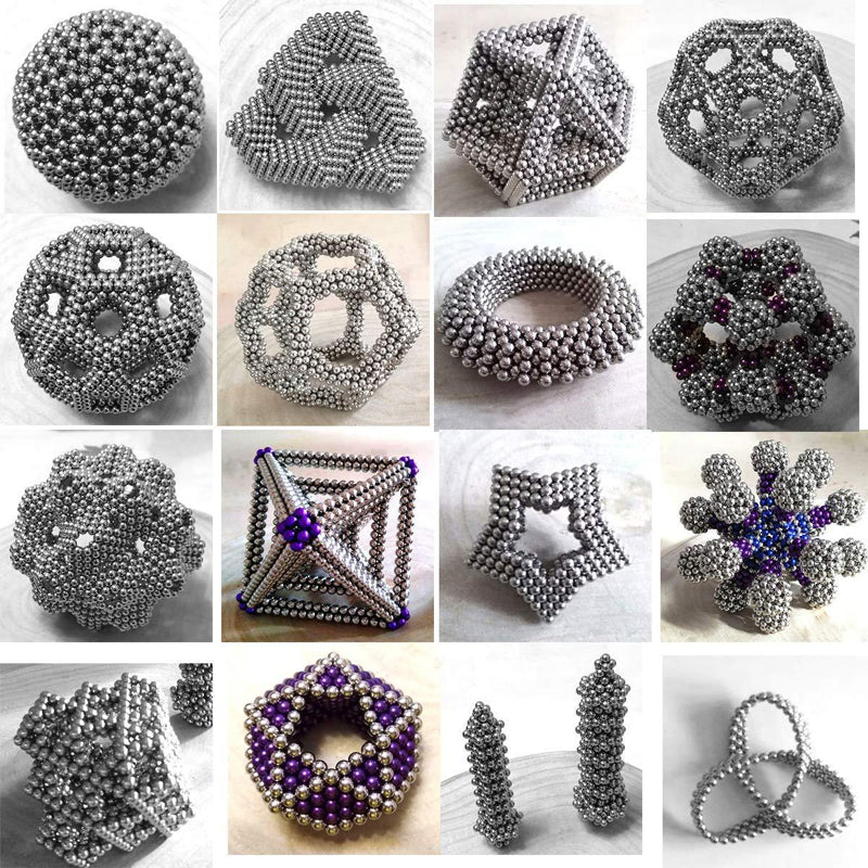 Magnetische Rubik's Cube (216 Bolletjes per)