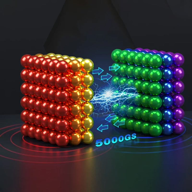 Magnetische Rubik's Cube (216 Bolletjes per)