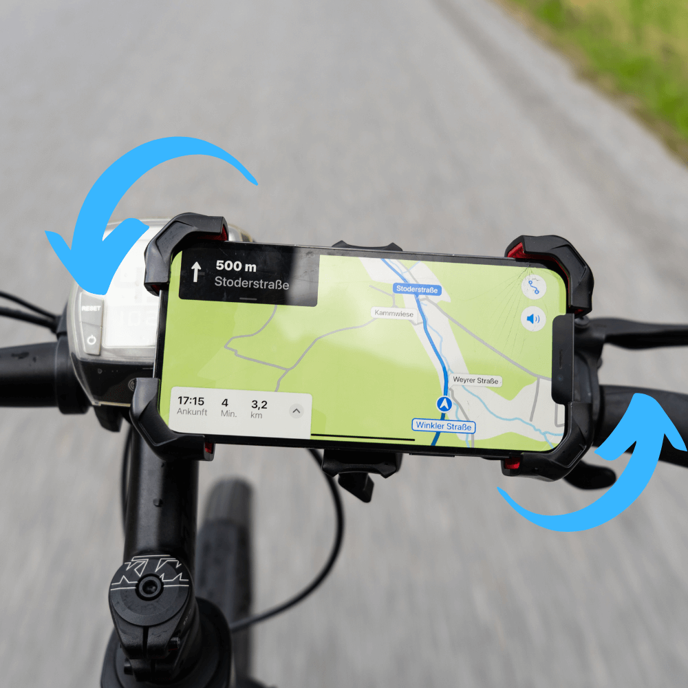 Fiets Telefoonhouder PRO - voor alle smartphones