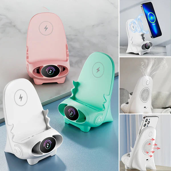 Ministoel draadloze telefoon oplader