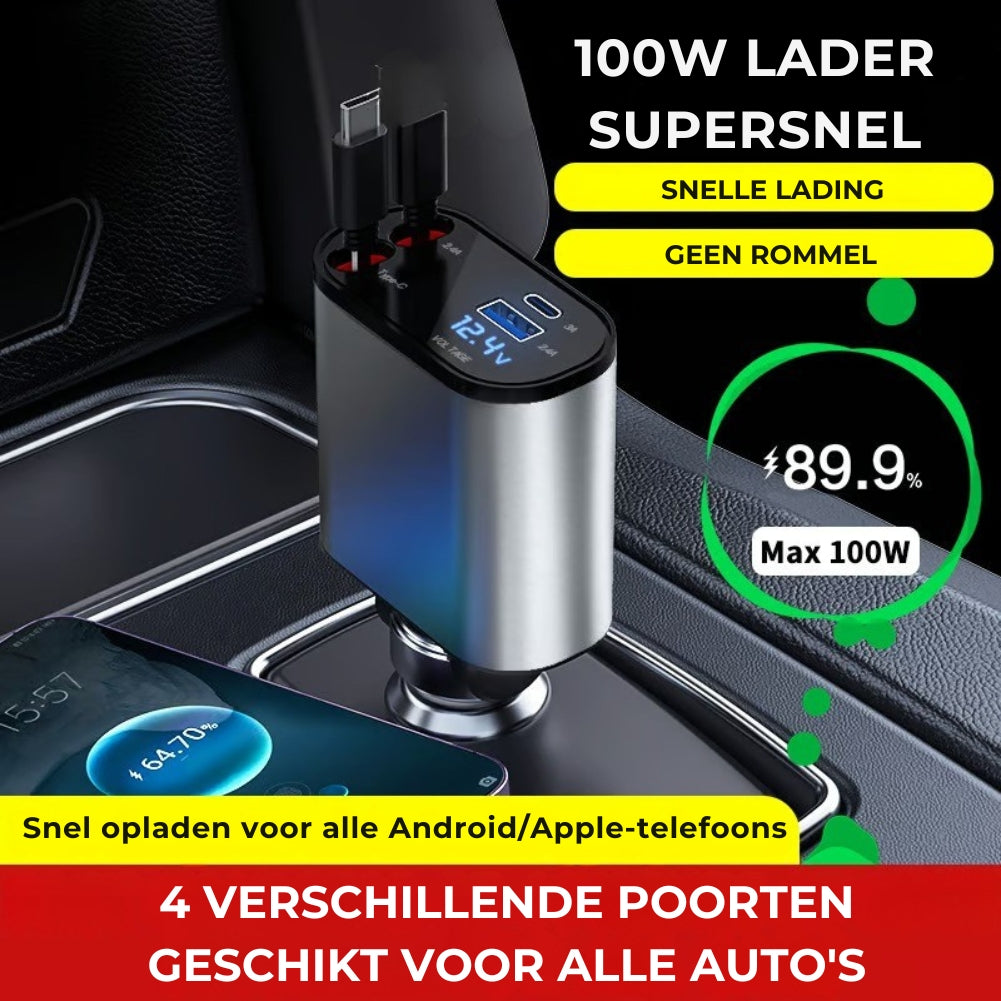 Fast-charging Autolader - Multi-toestel