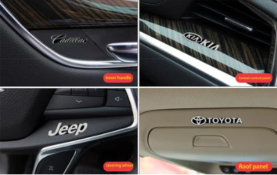 3D Auto Creatieve Decoratie Stickers (4st)