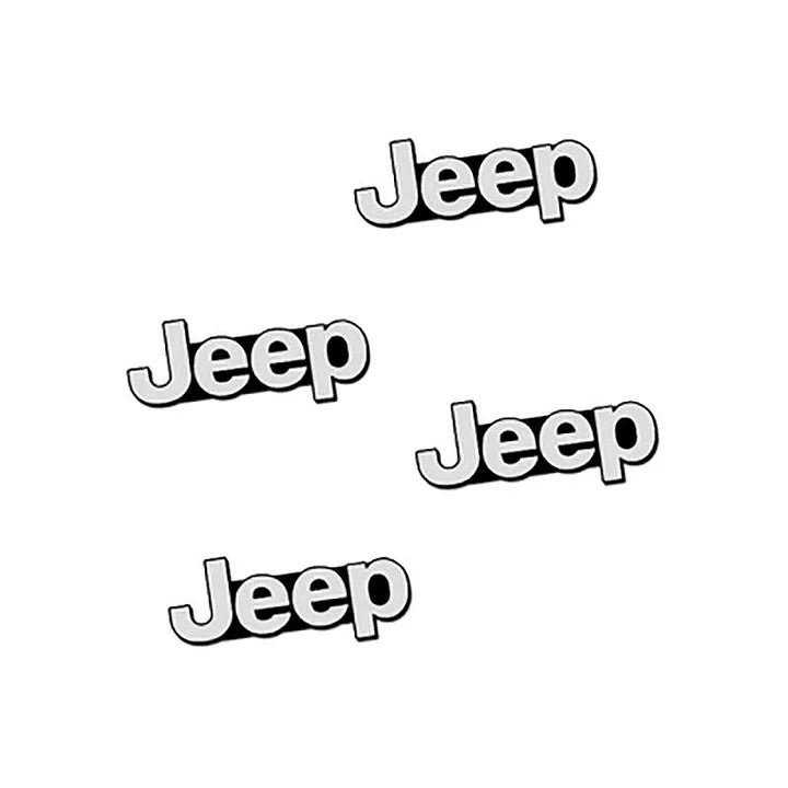 3D Auto Creatieve Decoratie Stickers (4st)