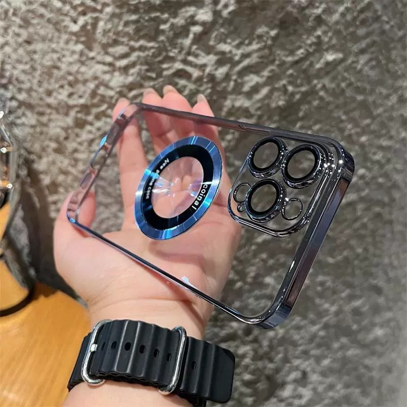 Doorzichtig Magnetisch iPhone Hoesje