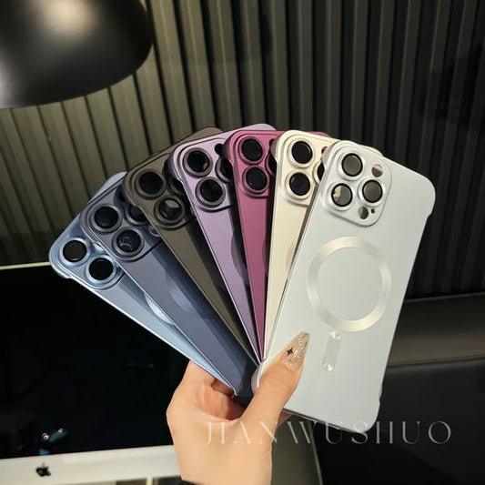 Metalen Frameless iPhone Hoesje